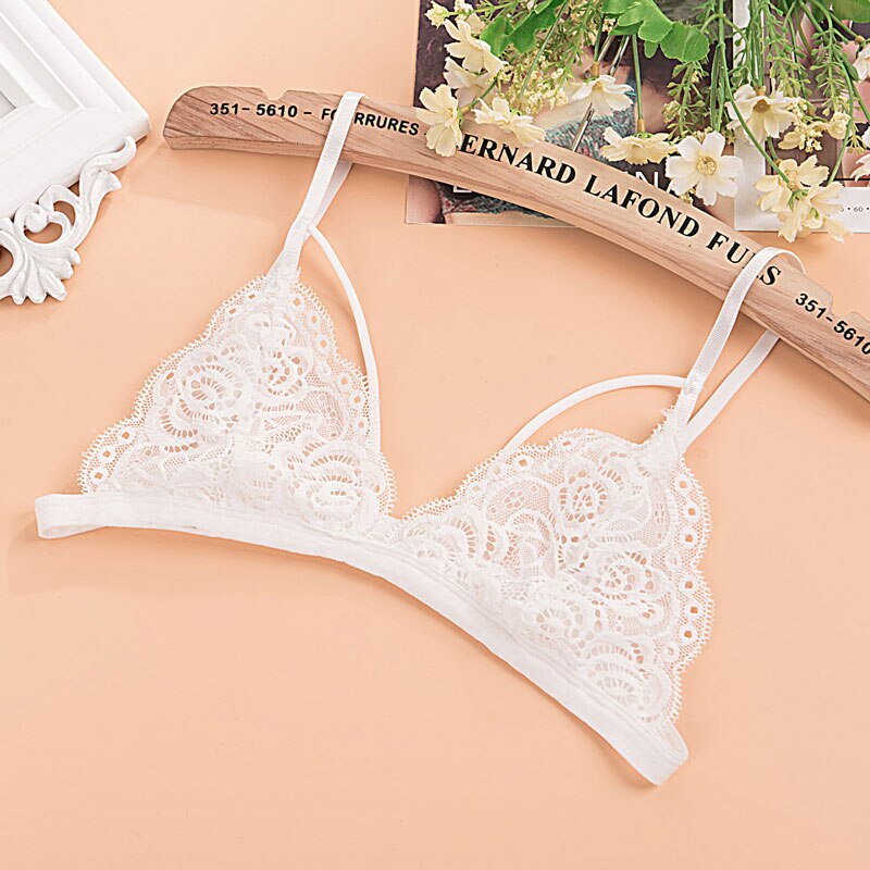 Biustonosz koronkowy bez fiszbin