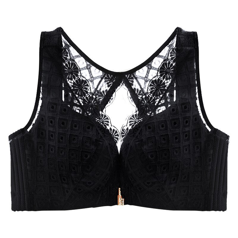 Biustonosz z dwoma zapięciami