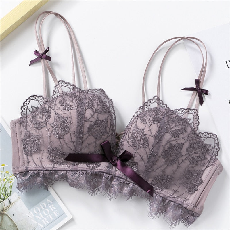 Koronkowy biustonosz PushUP