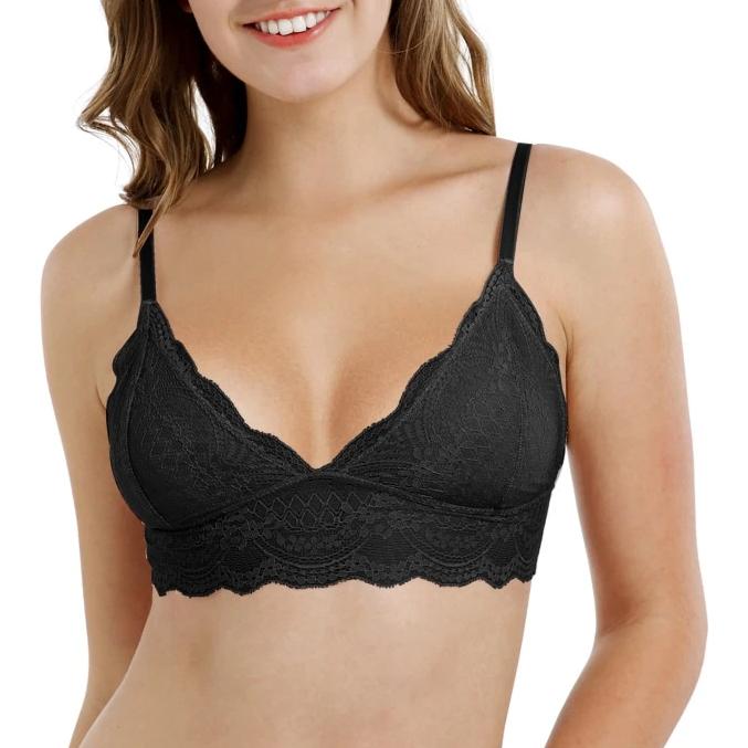 Biustonosz koronkowy nieusztywniany