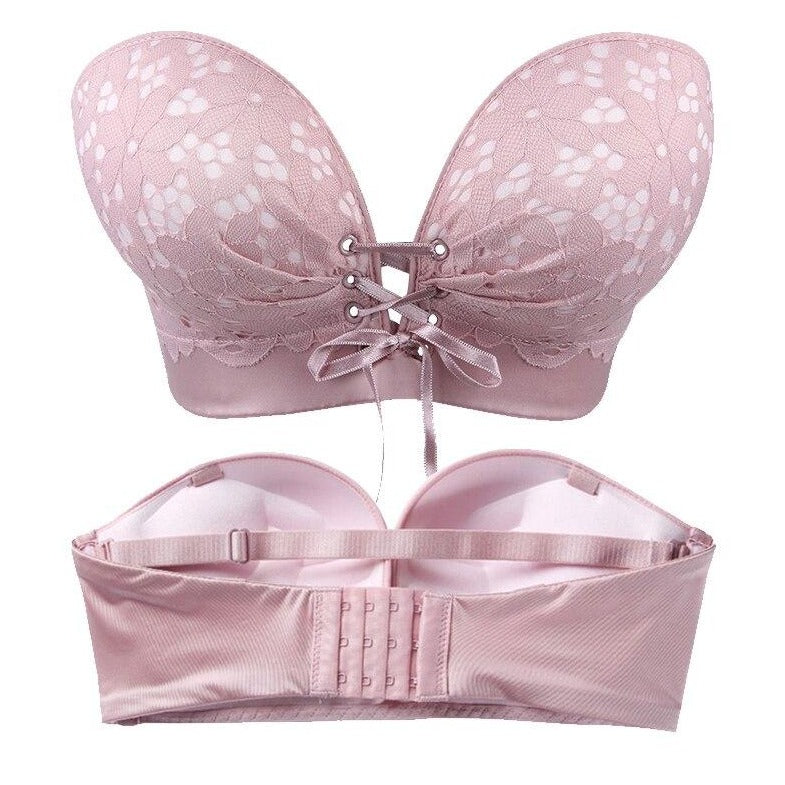 Biustonosz bez ramiączek PushUP