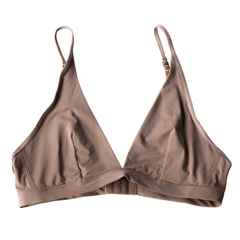 Biustonosz jednokolorowy