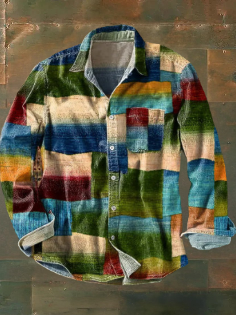 Czesław - Elegancka koszula z praktyczną kieszenią