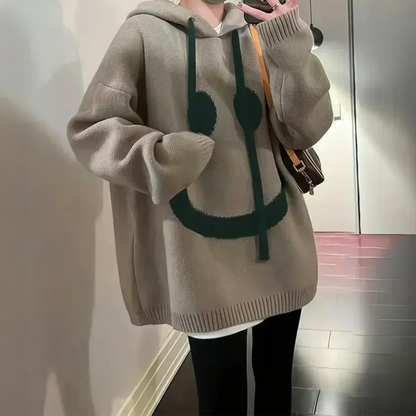 CZESŁAWA | CIEPŁA BLUZA OVERSIZE