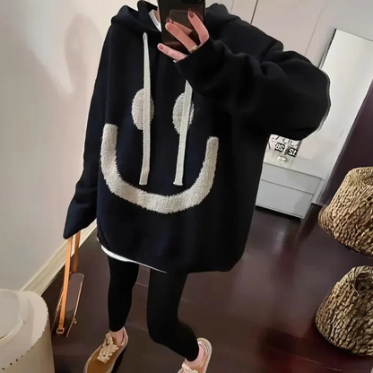 CZESŁAWA | CIEPŁA BLUZA OVERSIZE