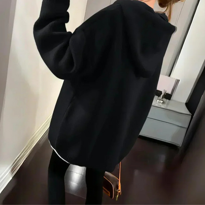 CZESŁAWA | CIEPŁA BLUZA OVERSIZE