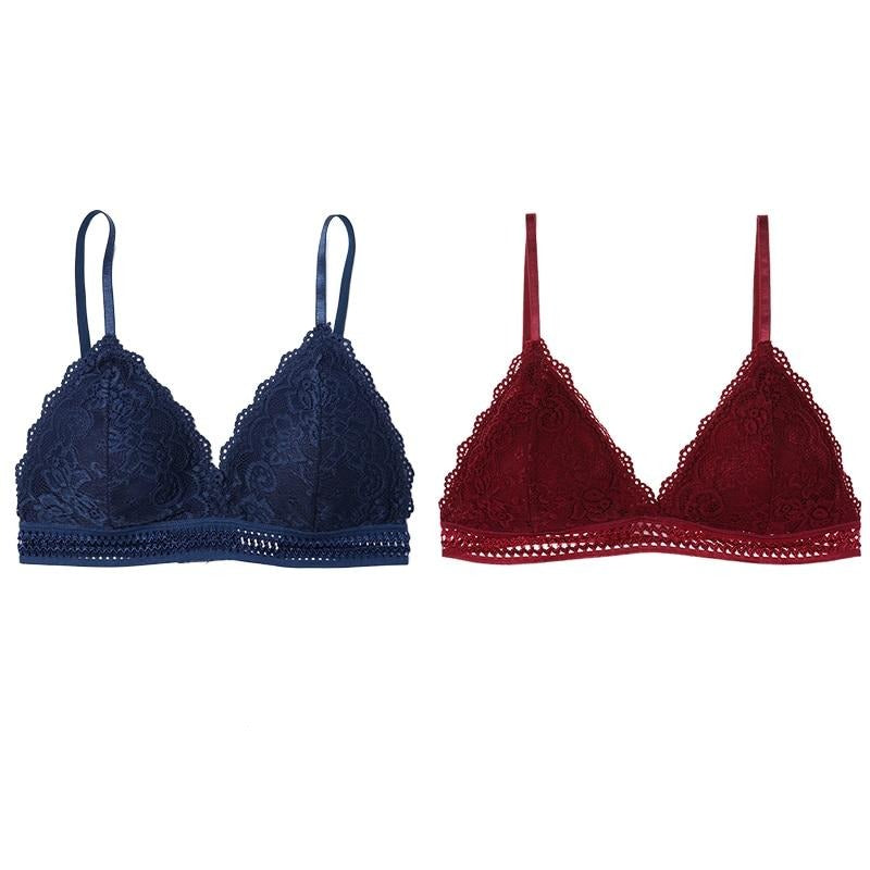 Biustonosz uniwersalny z ażurowym paskiem