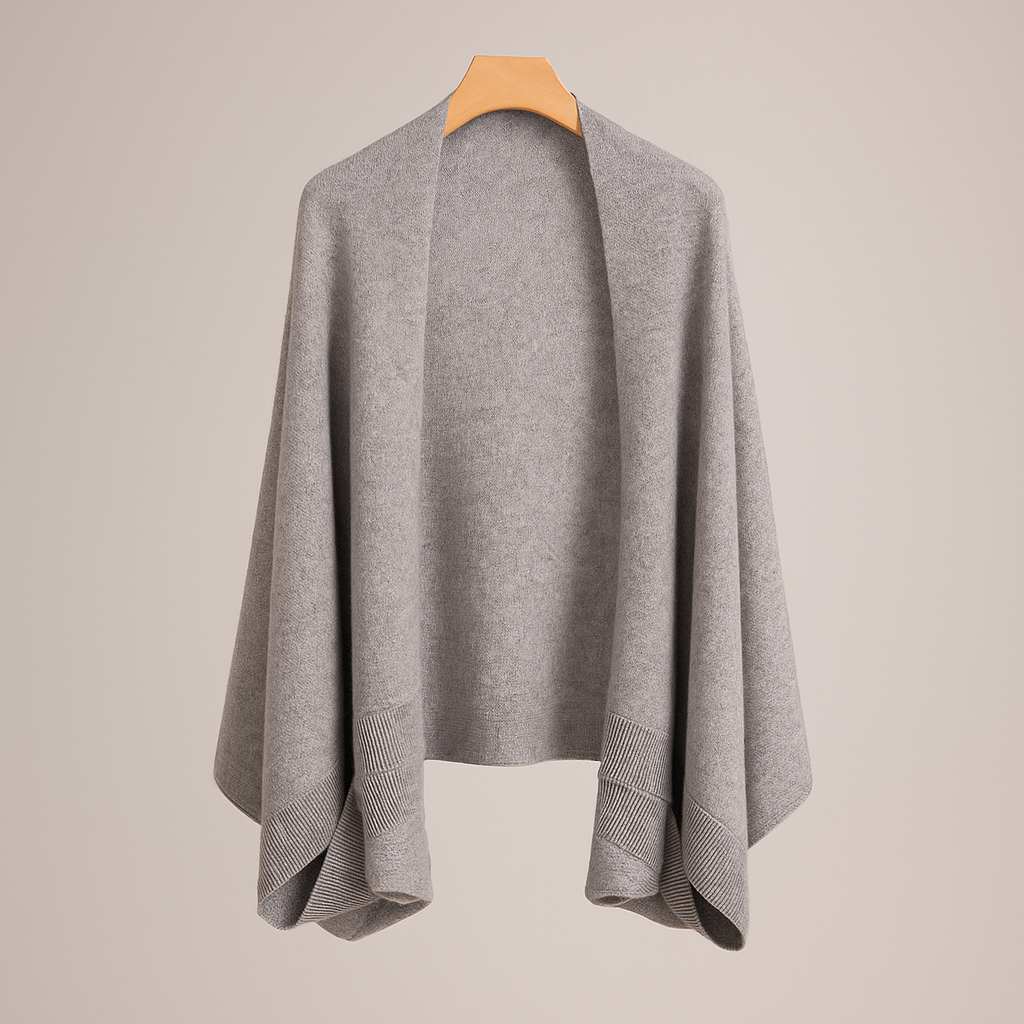 Trawinka – Wełniana narzutka z ręcznymi detalami