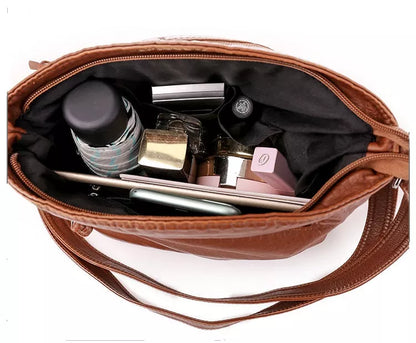 FREYA | Skórzana Torebka na Ramię