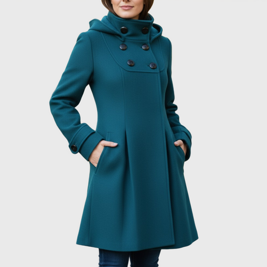 IREMIDA | ELEGANCKI DŁUGI PŁASZCZ