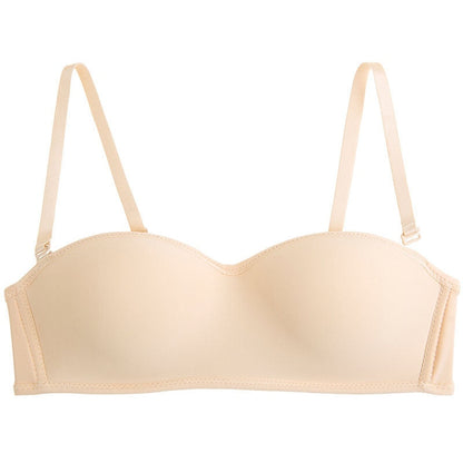 Biustonosz bez ramiączek gładki