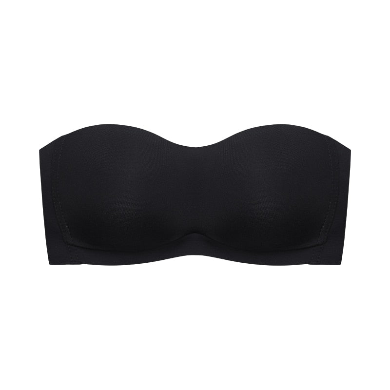 Gładki biustonosz bez ramiączek