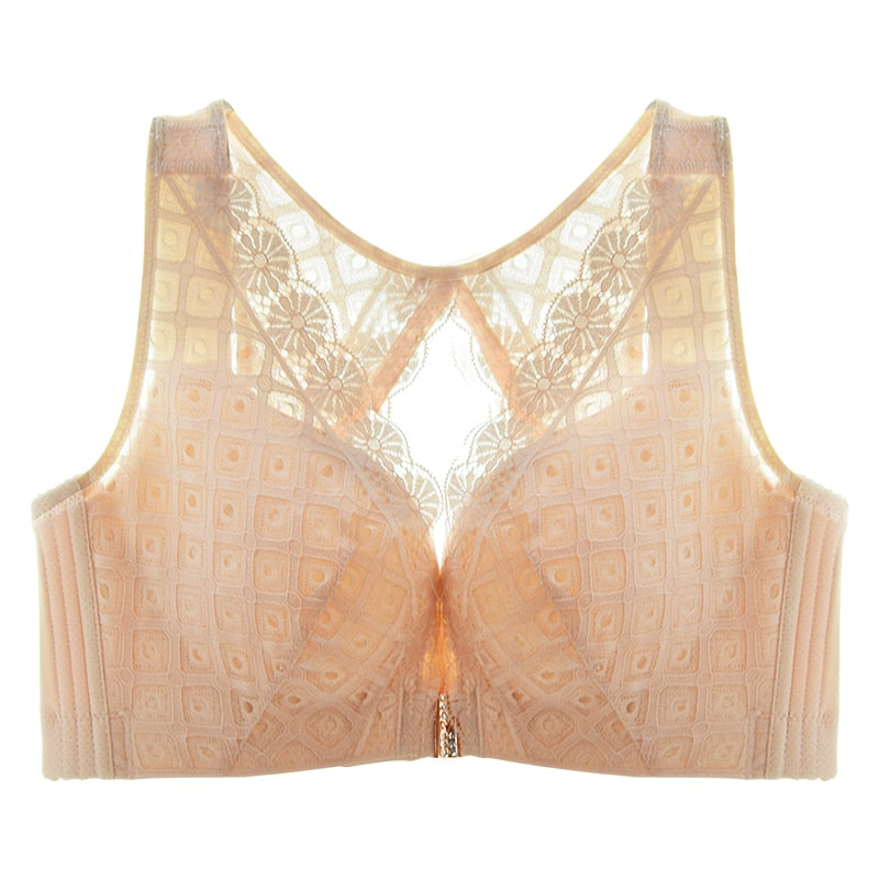 Biustonosz z dwoma zapięciami