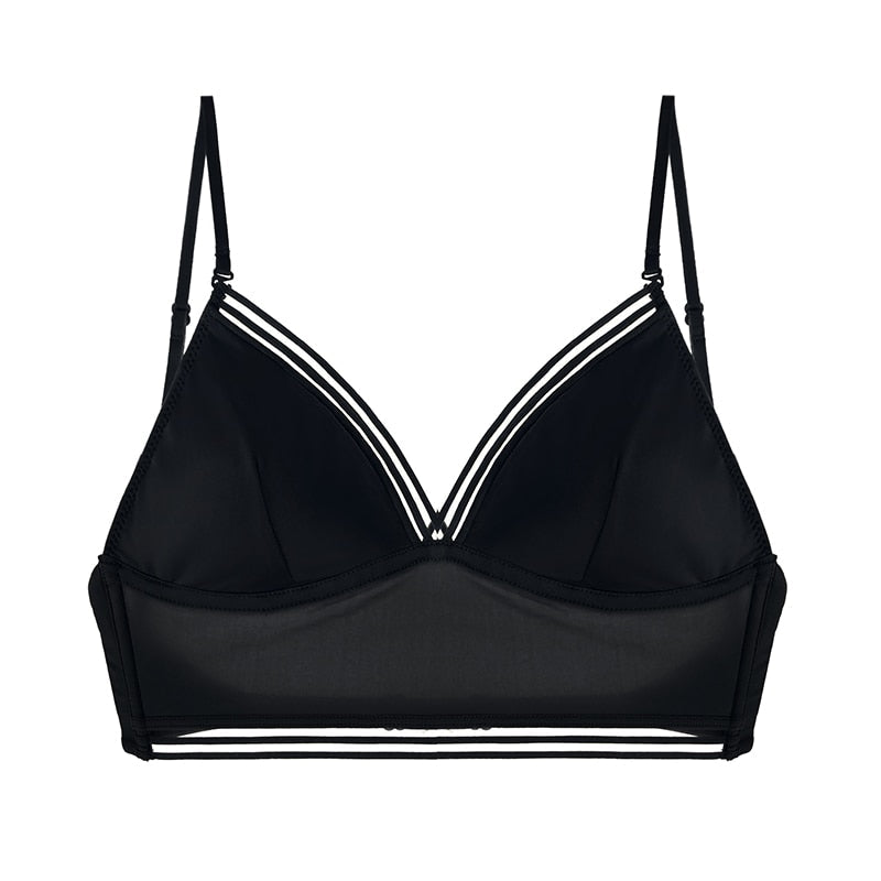 Biustonosz z niskim zapięciem