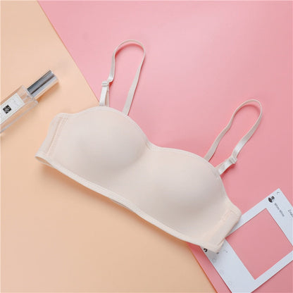 Biustonosz bez ramiączek gładki