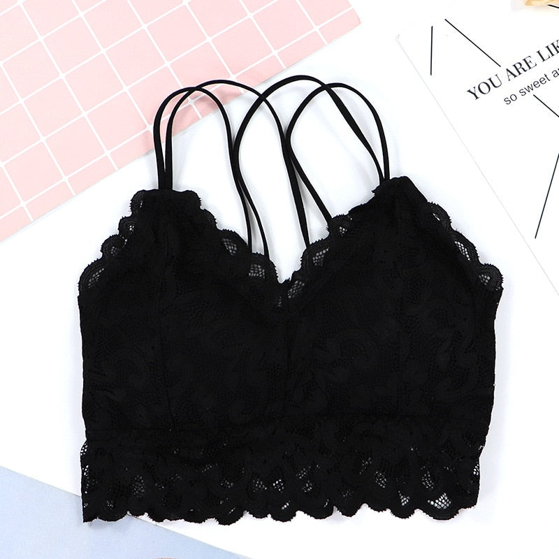 Koronkowy biustonosz