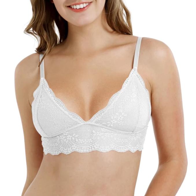 Biustonosz koronkowy nieusztywniany