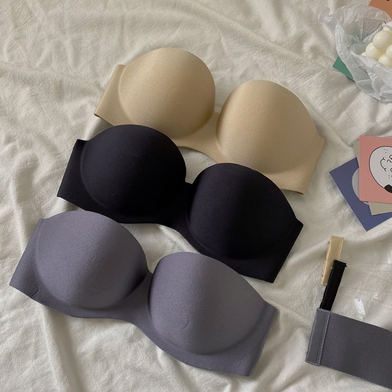 Biustonosz bardotka bez ramiączek