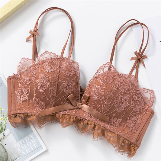 Koronkowy biustonosz PushUP