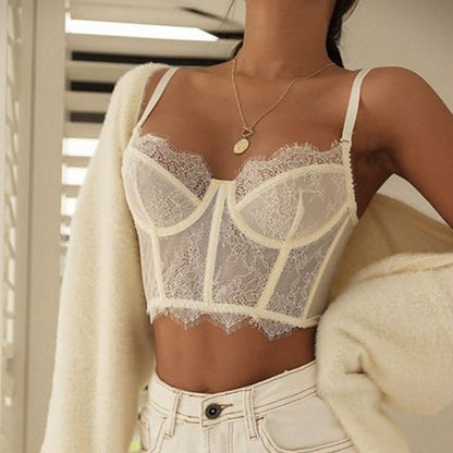 Koronkowy biustonosz