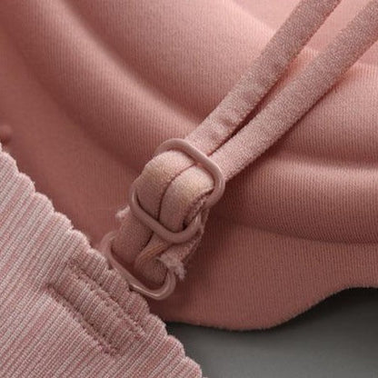 Biustonosz bardotka z ozdobnym wiązaniem