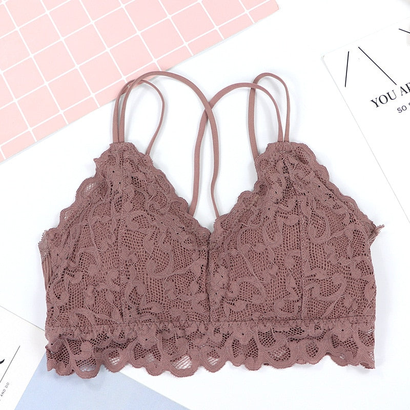 Koronkowy biustonosz