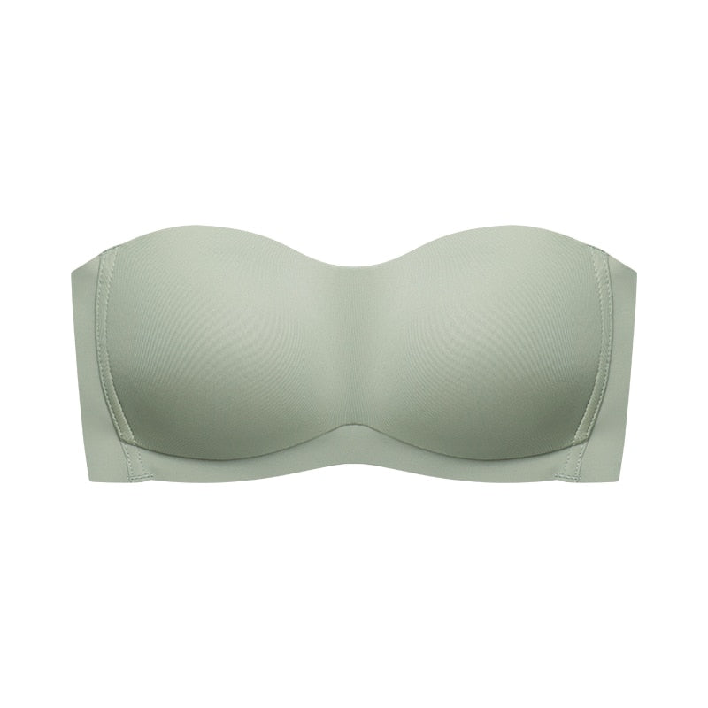 Gładki biustonosz bez ramiączek