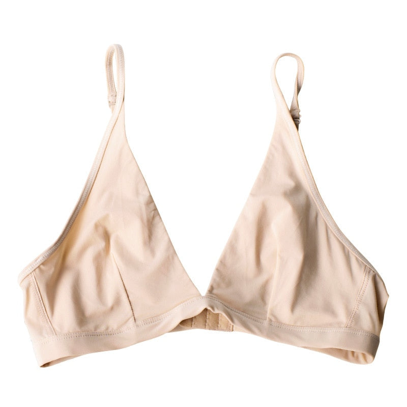 Biustonosz jednokolorowy