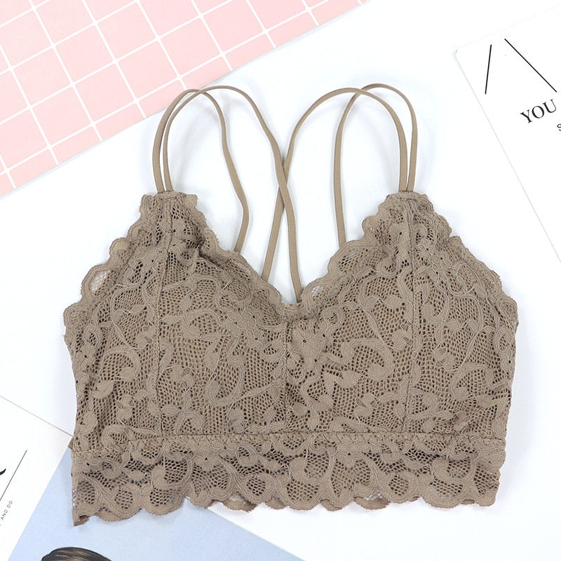 Koronkowy biustonosz