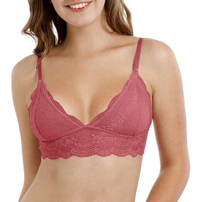 Biustonosz koronkowy nieusztywniany