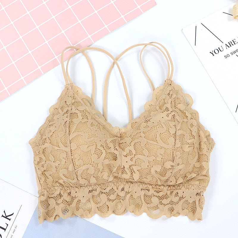 Koronkowy biustonosz