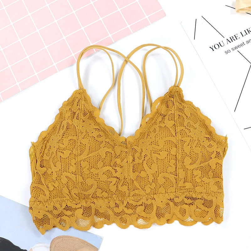 Koronkowy biustonosz