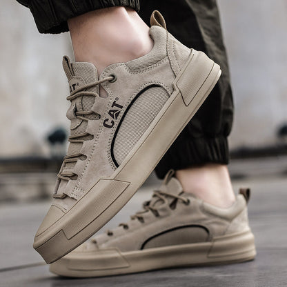 Ignacy - Skórzane trampki