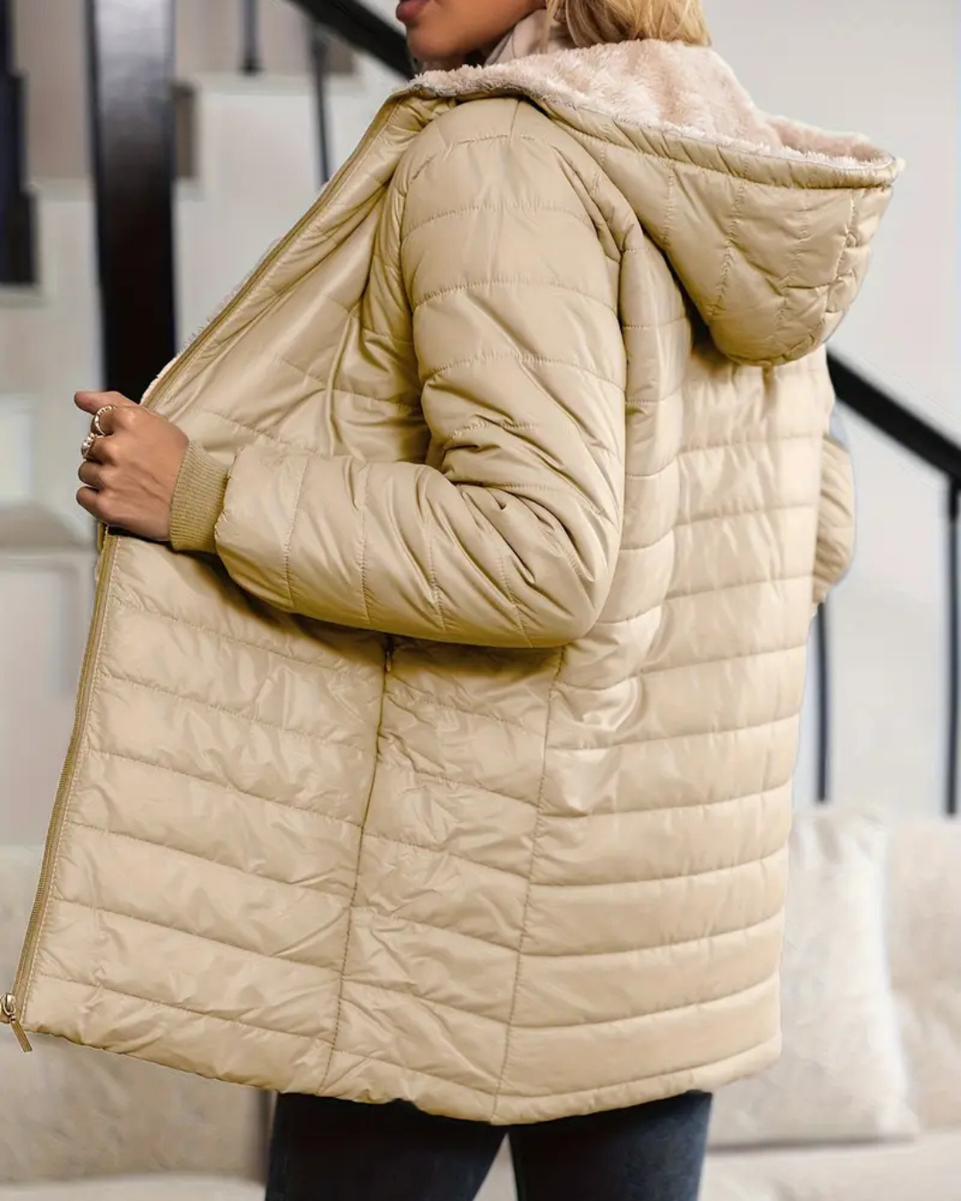 Anna | Ocieplana komfortowa kurtka zimowa