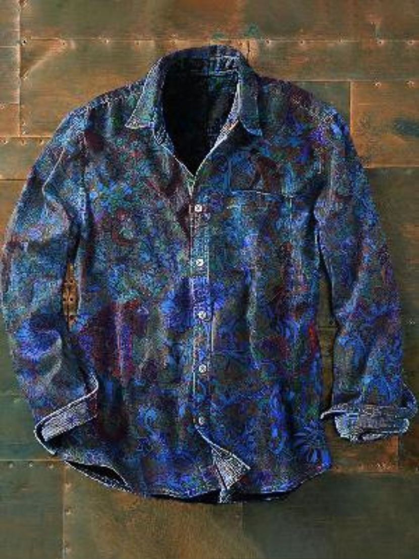 Mieczysław - Elegancka koszula z praktyczną kieszenią