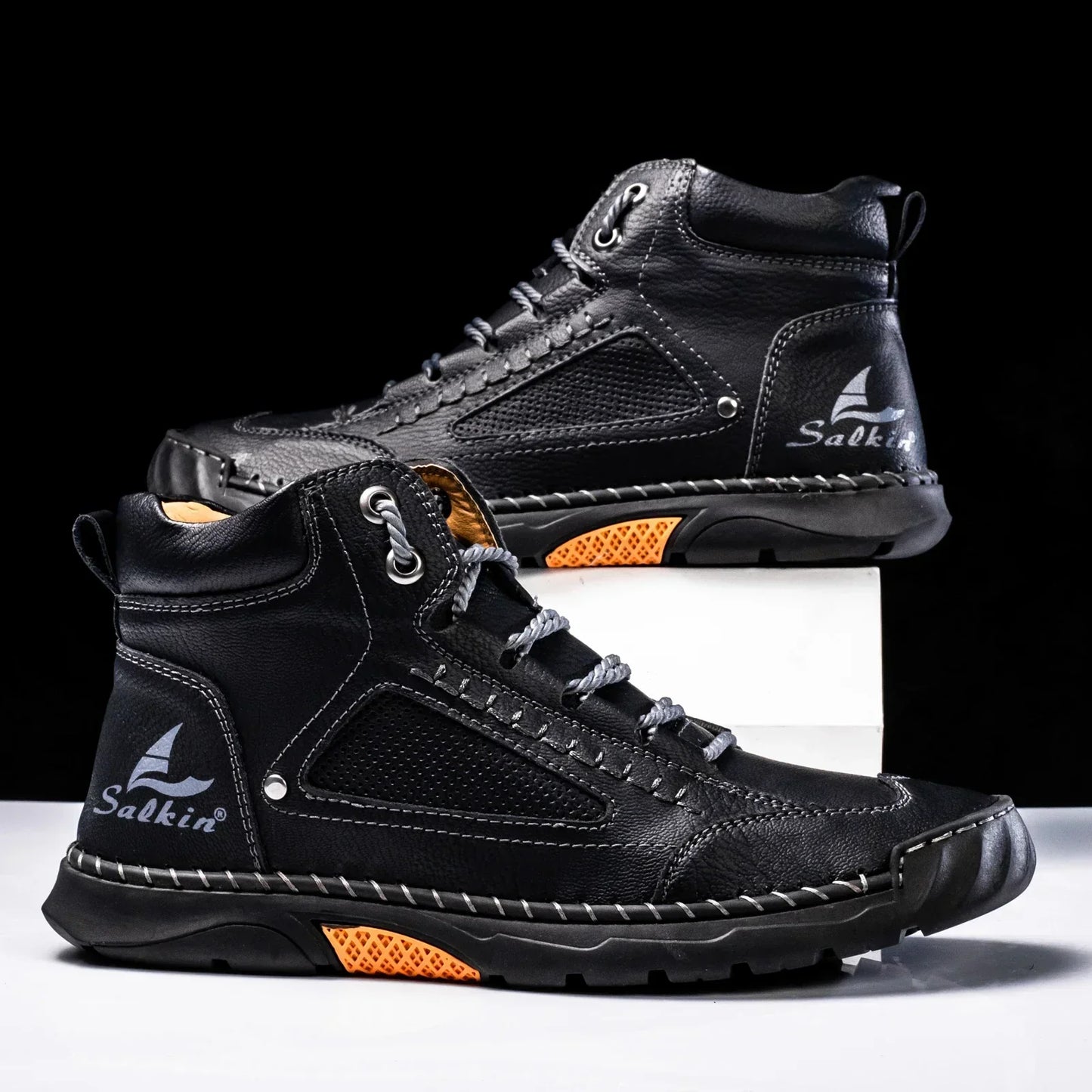 Józef – Skórzane buty za kostkę