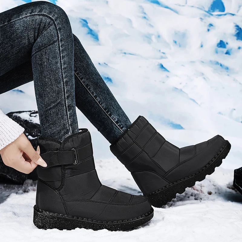 Ewa-Damskie Śniegowce