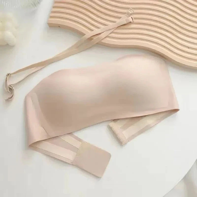 Bezszwowy biustonosz Push Up Tube