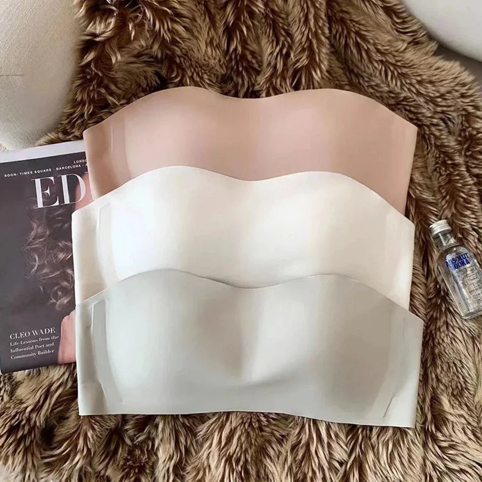 Bezszwowy biustonosz Push Up Tube