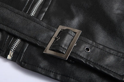 Erazm – Elegancka kurtka bomberka ze skóry