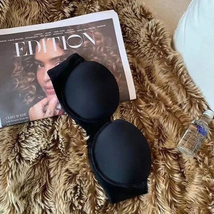 Bezszwowy biustonosz Push Up