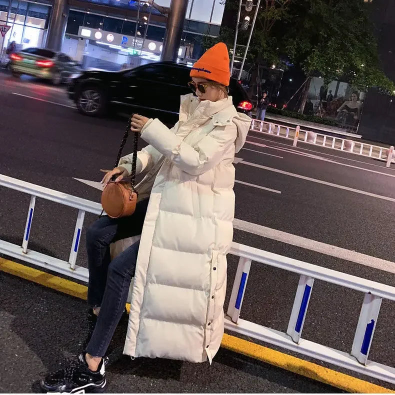 Arctica Premium Długa Kurtka Puchowa