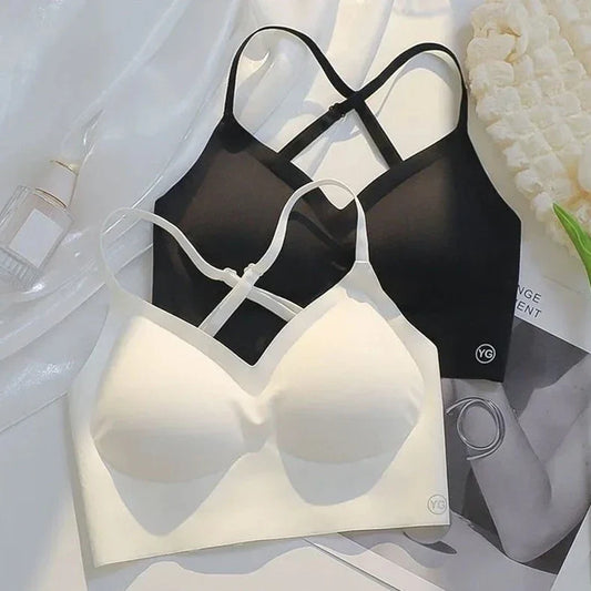 Bezszwowy biustonosz bez pleców