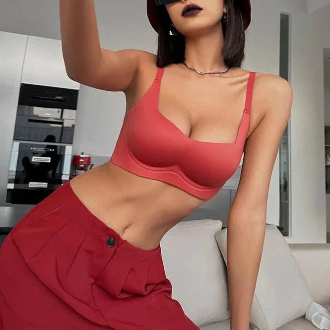 Bezszwowy biustonosz Push-up z miękkim podparciem