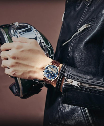 Tourbillon Design™ Zegarek Mechaniczny do Biznesu™ - Olsen & Olsen